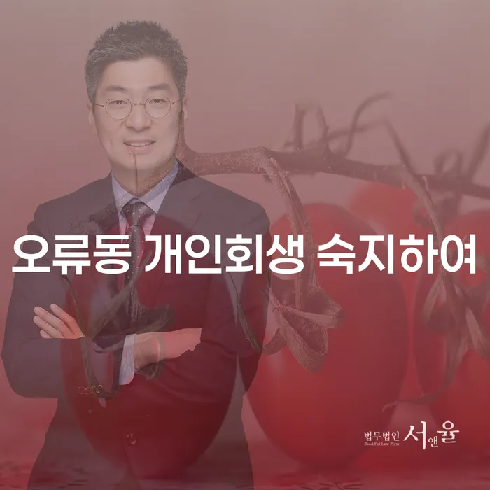 오류동 개인회생 숙지하여