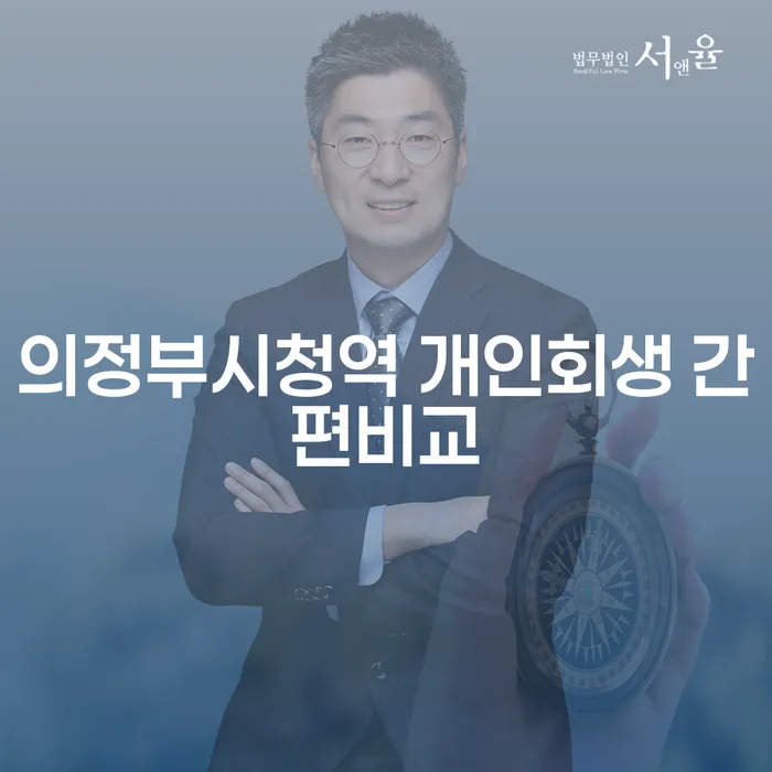 의정부시청역 개인회생 간편비교