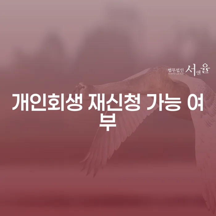 개인회생 재신청 가능 여부, 어떻게 해야 할까요?