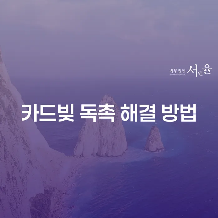 카드빚 독촉, 어떻게 해결할 수 있을까요?