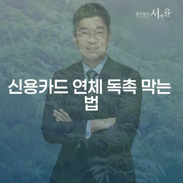 신용카드 연체 독촉을 멈추려면 어떻게 해야 할까요?